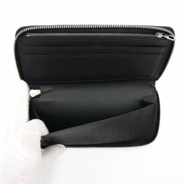 ルイヴィトン 長財布 ダミエ・グラフィット ジッピーウォレット・ヴェルティカル N63095 ブラック 黒