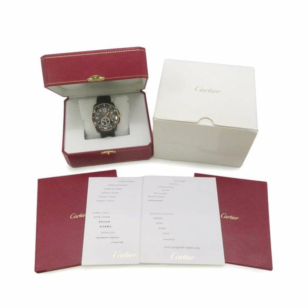 カルティエ カリブル ドゥ カルティエ ダイバー W2CA0004 Cartier 腕時計 黒文字盤
