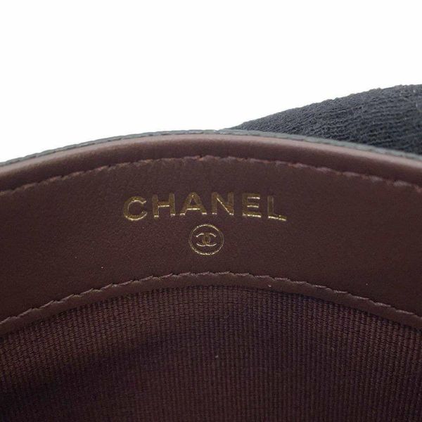 シャネル カードケース クラシック マトラッセ ココマーク キャビアスキン AP0213 CHANEL 定期入れ 名刺入れ パスケース 黒