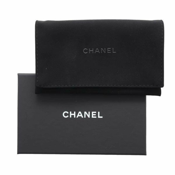 シャネル カードケース クラシック マトラッセ ココマーク キャビアスキン AP0213 CHANEL 定期入れ 名刺入れ パスケース 黒