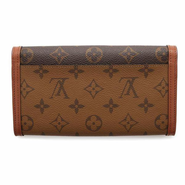 ルイヴィトン 長財布 モノグラム・リバース ポルトフォイユ・サラ ドーフィーヌ M46645 LOUIS VUITTON