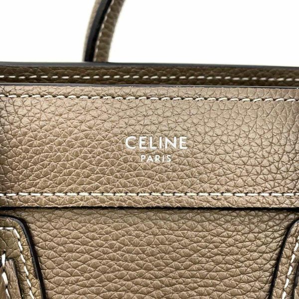 セリーヌ ハンドバッグ ラゲージ ナノショッパー 189243 CELINE バッグ 2wayショルダーバッグ