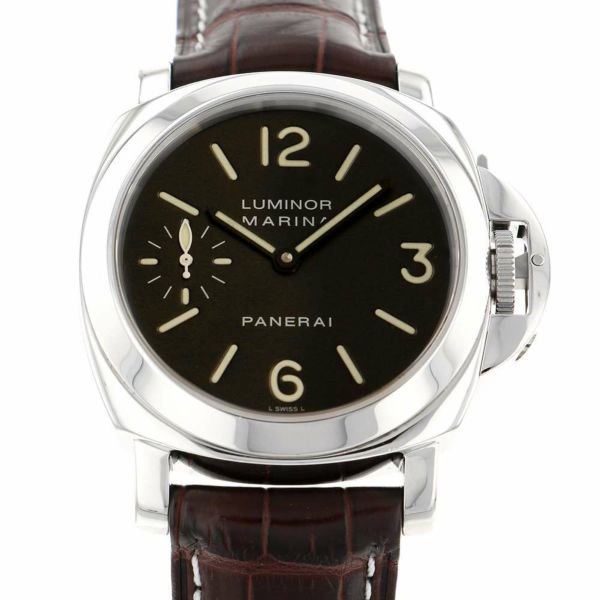 パネライ ルミノール マリーナ PAM00001 PANERAI 腕時計 黒文字盤