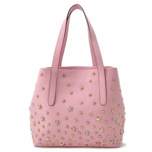 ジミーチュウ トートバッグ SOFIA ソフィア S スタースタッズ レザー JIMMY CHOO 星