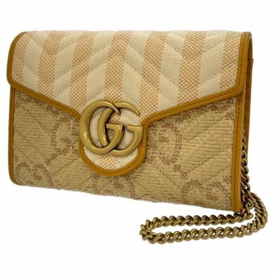 楽天市場】【未使用品】【財布】GUCCI グッチ GGマーモント ミニ
