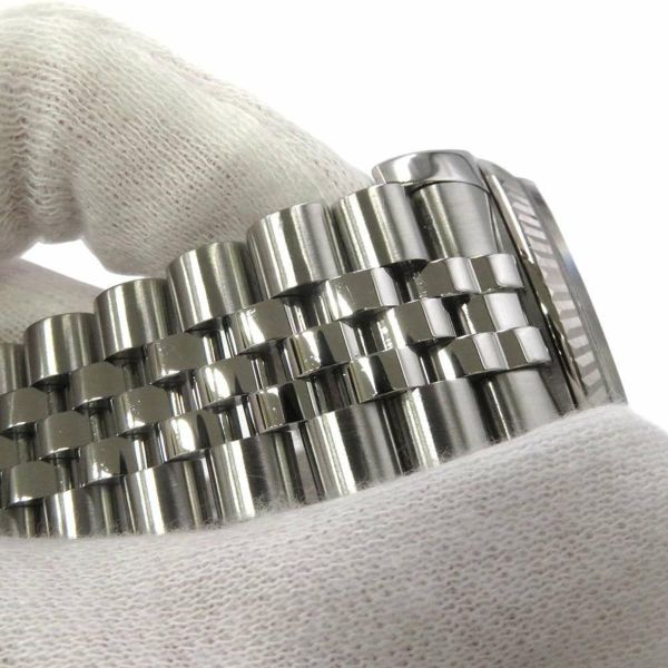 ロレックス デイトジャスト36 SS/K18 D番 116234 ROLEX 腕時計 ブルー文字盤 ローマン
