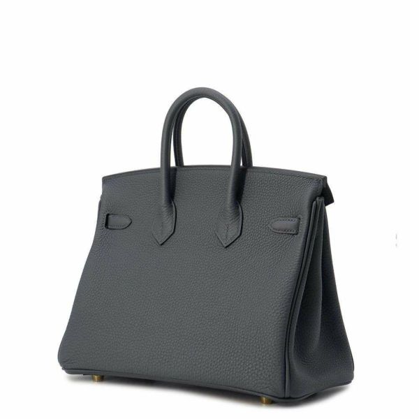 エルメス バーキン25 グリミスティ/シャンパンゴールド金具 トゴ W刻印 HERMES Birkin ハンドバッグ