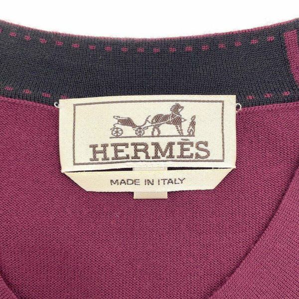 エルメス トップス ニットセーター ウール メンズサイズL HERMES アパレル