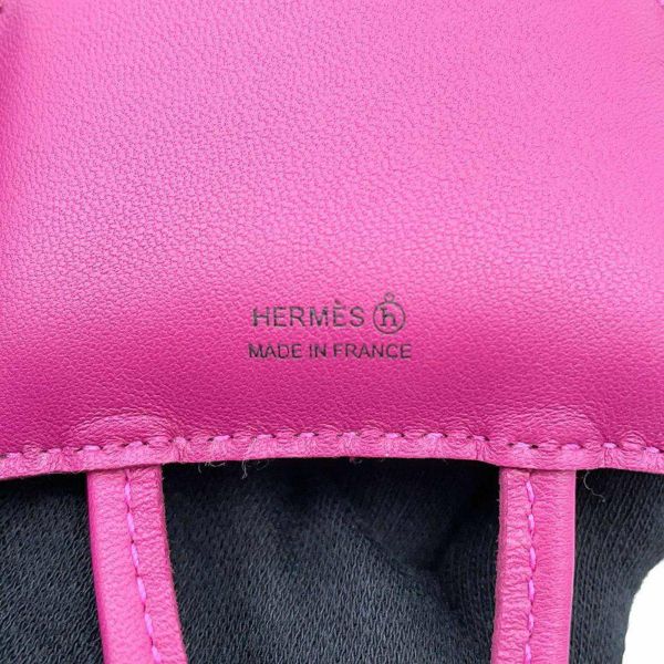 エルメス バッグチャーム プティアッシュ フクロウ ルビー スイフト/ヴォーエプソン/シルク HERMES ふくろう