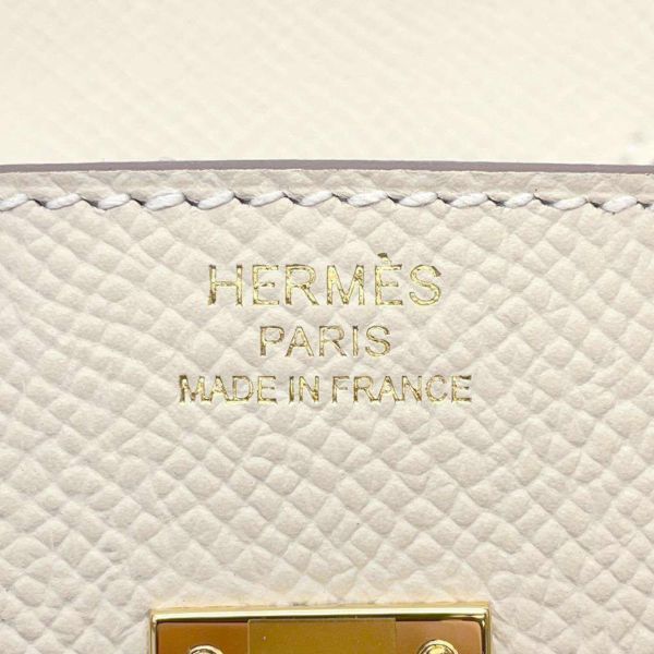 エルメス バーキン25 セリエ クレ/ゴールド金具 エプソン W刻印 HERMES Birkin ハンドバッグ