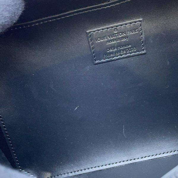 ルイヴィトン ショルダーバッグ カーフレザー フューチャー・トランク M21950 LOUIS VUITTON ハンドバッグ 白 黒