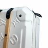 ルイヴィトン ショルダーバッグ カーフレザー フューチャー・トランク M21950 LOUIS VUITTON ハンドバッグ 白 黒