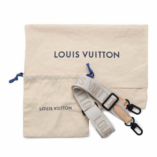 ルイヴィトン ショルダーバッグ カーフレザー フューチャー・トランク M21950 LOUIS VUITTON ハンドバッグ 白 黒