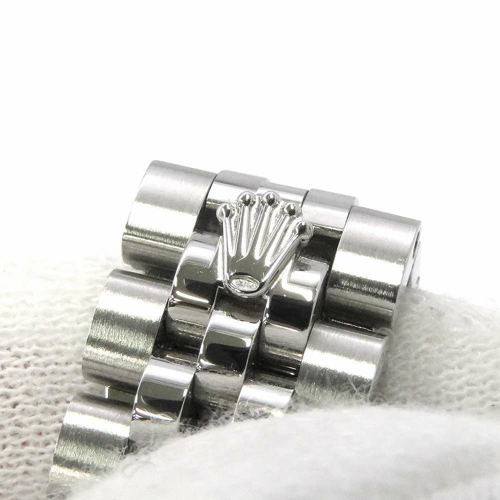 ロレックス デイトジャスト SS/K18WG 279174G ROLEX 腕時計 ダークグレー/10PD文字盤 レディース