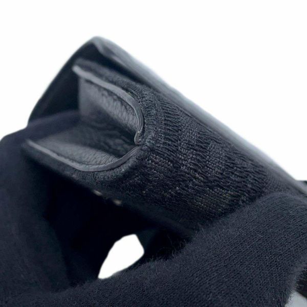 クリスチャン・ディオール ショルダーウォレット オブリーク キャンバス Christian Dior トロッター 　黒