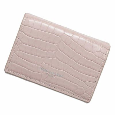 サンローランパリ 三つ折り財布 タイニーウォレット 型押しレザー 459784 SAINT LAURENT PARIS 財布 コンパクト 安心保証