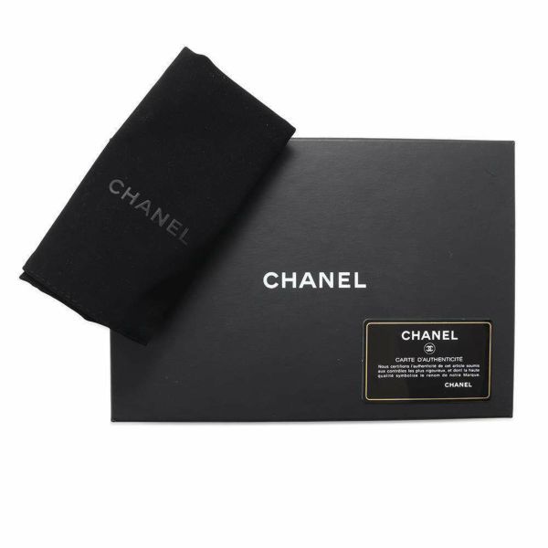 シャネル チェーンウォレット CCフィリグリー ココマーク マトラッセ キャビアスキン A84451 CHANEL 財布 黒