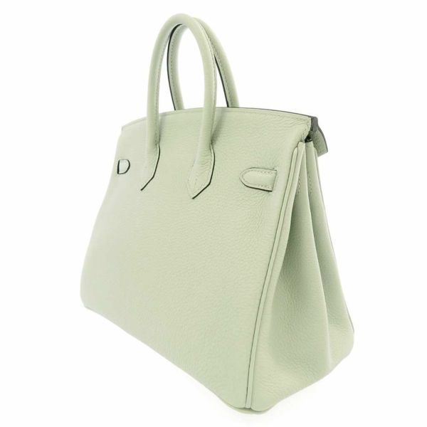 エルメス バーキン25 グリネヴェ/シルバー金具 トゴ B刻印 HERMES Birkin ハンドバッグ