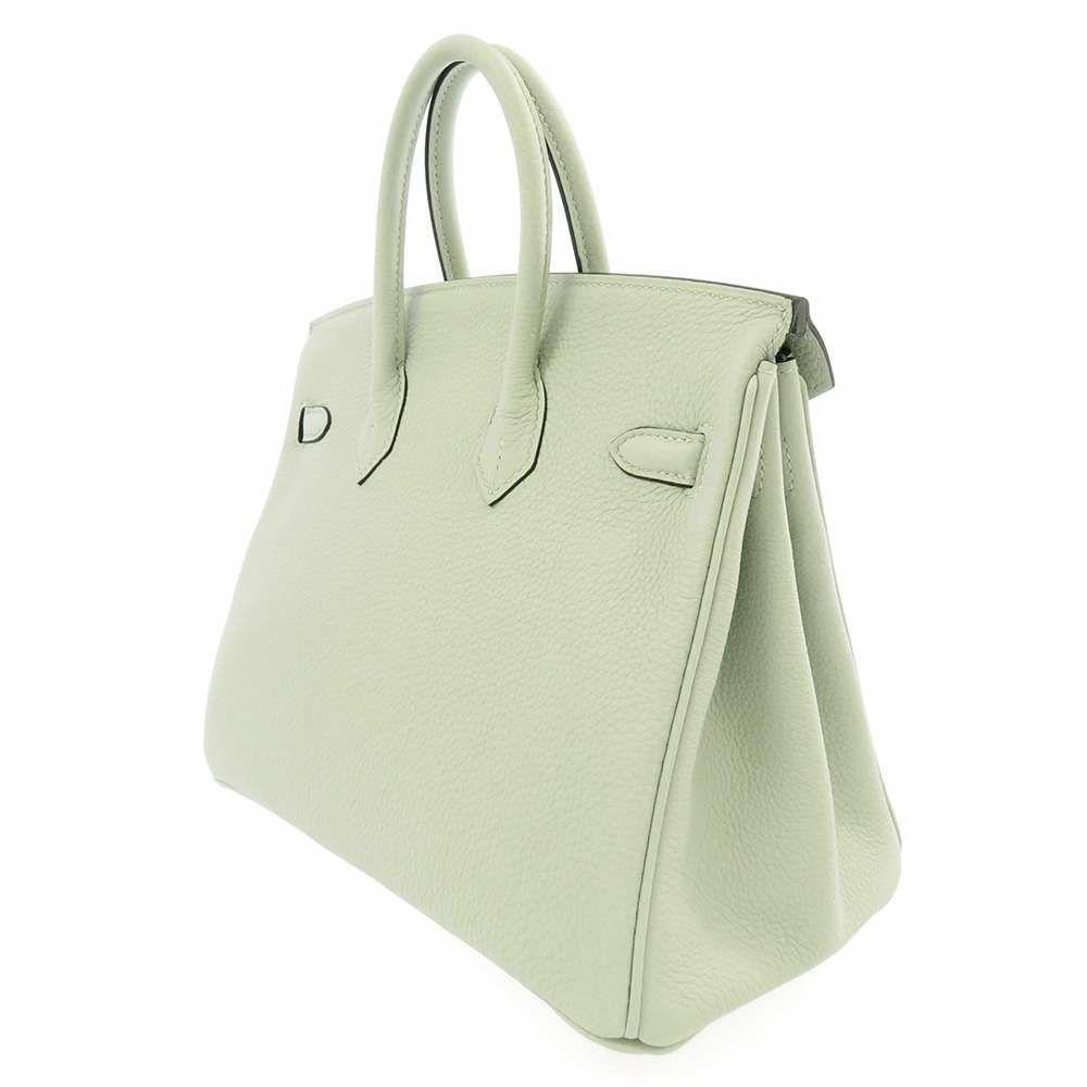 エルメス バーキン25 グリネヴェ/シルバー金具 トゴ B刻印 HERMES Birkin ハンドバッグ