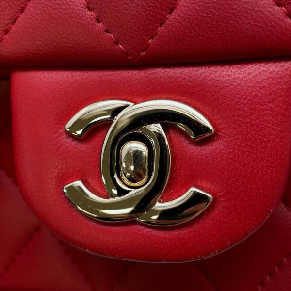 シャネル チェーンショルダーバッグ マトラッセ ココマーク トップハンドル ラムスキン AS2431 CHANEL バッグ