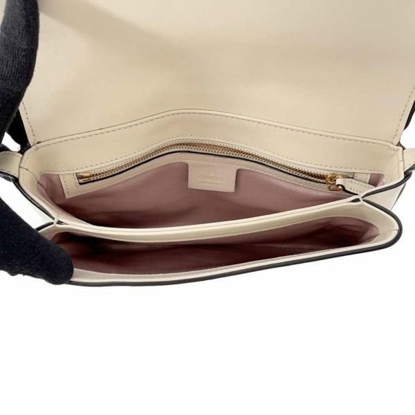 グッチ ショルダーバッグ アリー スモール レザー 550129 GUCCI バッグ 白