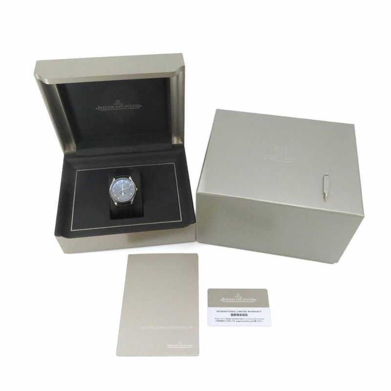ジャガールクルト マスター ウルトラスリム ムーンフェイズ Q1363540 JAEGER-LECOULTRE 腕時計 グレー文字盤
