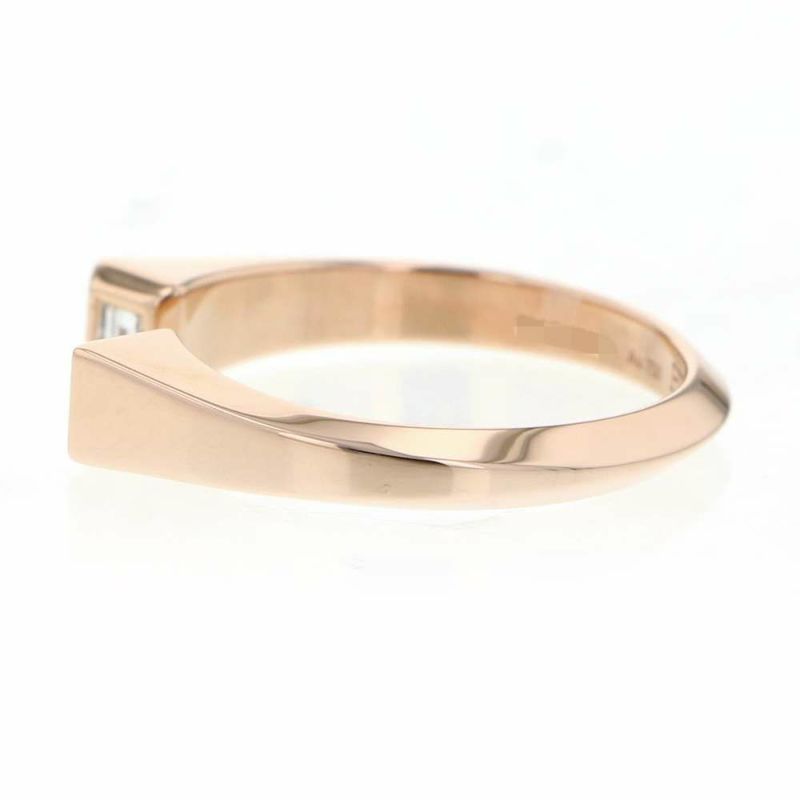 エルメス リング クルー・ド・フォルジュ リング PM ダイヤモンド 2P 0.1ct K18PG リングサイズ52 HERMES ジュエリー 指輪