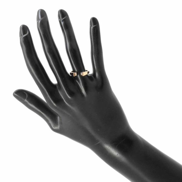 エルメス リング クルー・ド・フォルジュ リング PM ダイヤモンド 2P 0.1ct K18PG リングサイズ52 HERMES ジュエリー 指輪