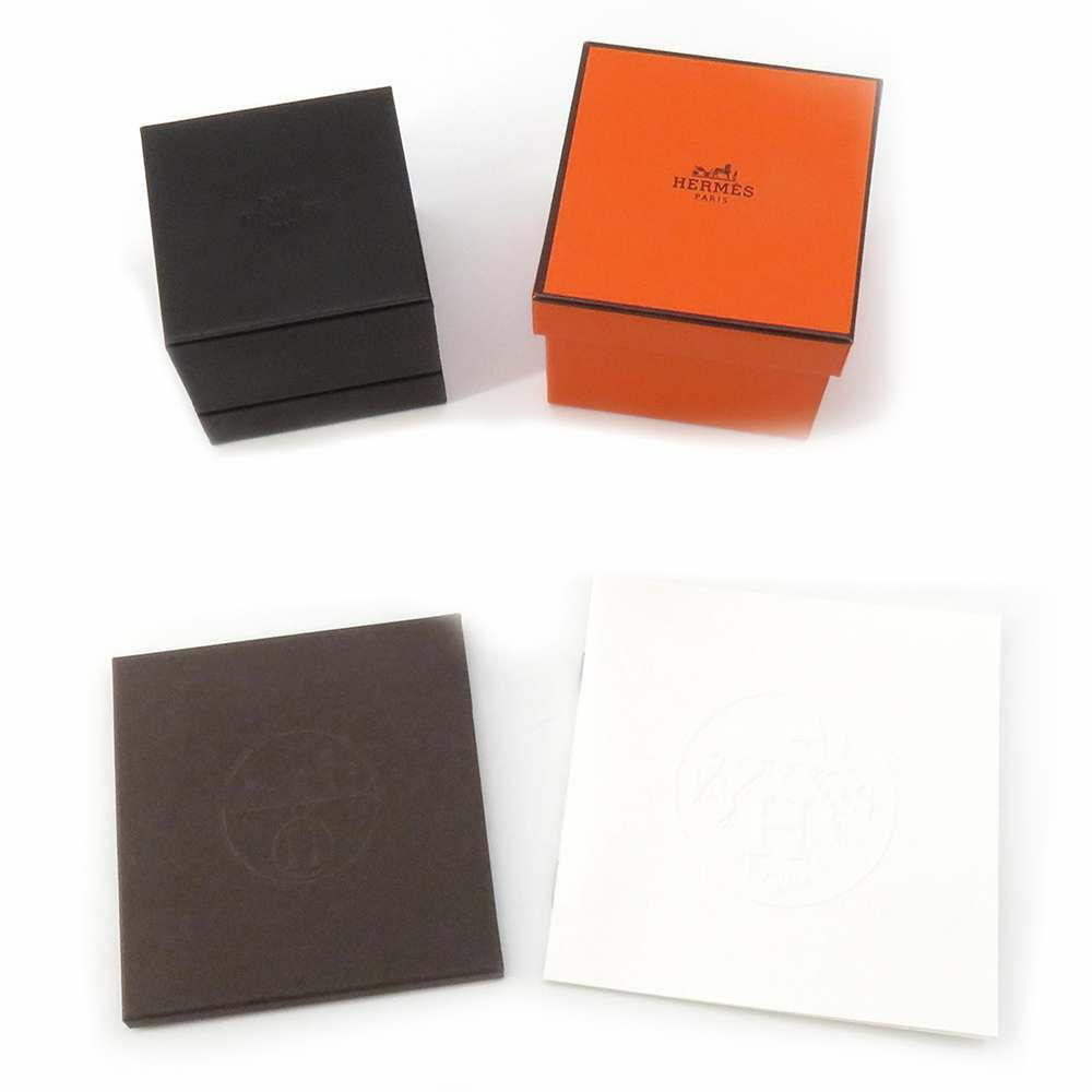 エルメス リング クルー・ド・フォルジュ リング PM ダイヤモンド 2P 0.1ct K18PG リングサイズ52 HERMES ジュエリー 指輪