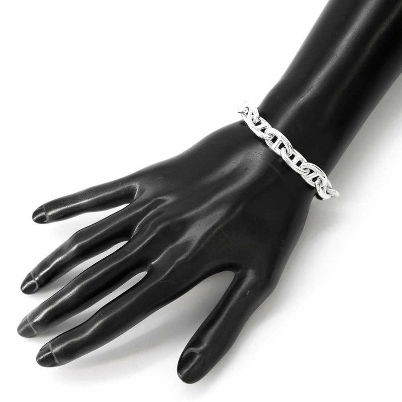 エルメス ブレスレット シェーヌダンクルMM 17コマ SV925シルバー HERMES ジュエリー