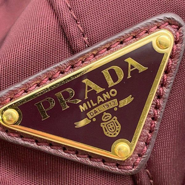 プラダ トートバッグ リボン テスート ナイロン ブラック 1BG068 PRADA 2wayショルダーバッグ バッグ アウトレット品