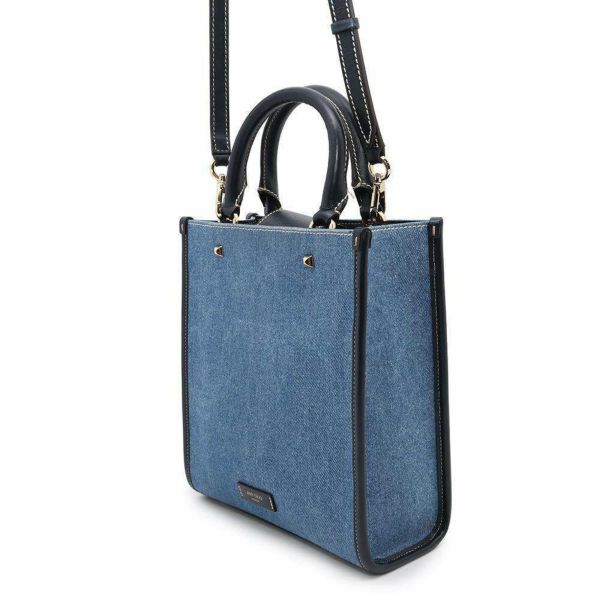 ジミーチュウ トートバッグ VARENNE ヴァレンヌ トート N/S デニム JIMMY CHOO 2wayショルダーバッグ