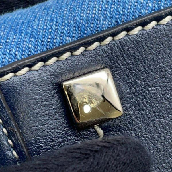 ジミーチュウ トートバッグ VARENNE ヴァレンヌ トート N/S デニム JIMMY CHOO 2wayショルダーバッグ