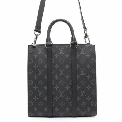 ルイヴィトン ショルダーバッグ モノグラム・エクリプス サックプラ・クロス M46098 LOUIS VUITTON ハンドバッグ 黒 安心保証