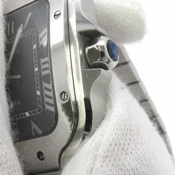 カルティエ サントス ドゥ カルティエ LM WSSA0071 Cartier 腕時計 ブルー文字盤