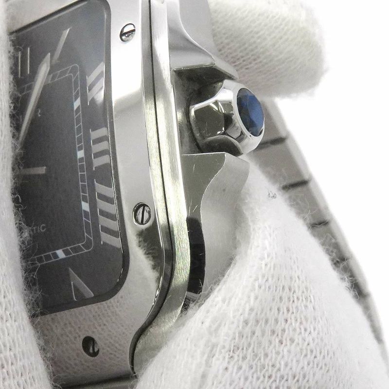 カルティエ サントス ドゥ カルティエ LM WSSA0071 Cartier 腕時計 ブルー文字盤