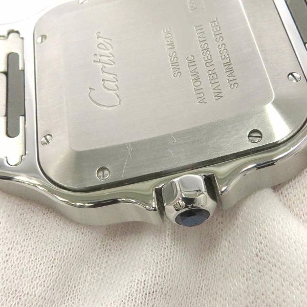 カルティエ サントス ドゥ カルティエ LM WSSA0071 Cartier 腕時計 ブルー文字盤