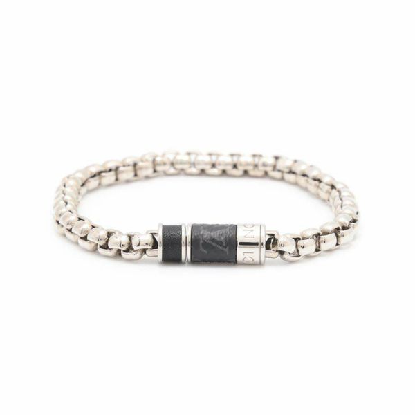ルイヴィトン ブレスレット モノグラム・エクリプス ブレスレット・チェーン サイズL M63107 LOUIS VUITTON アクセサリー