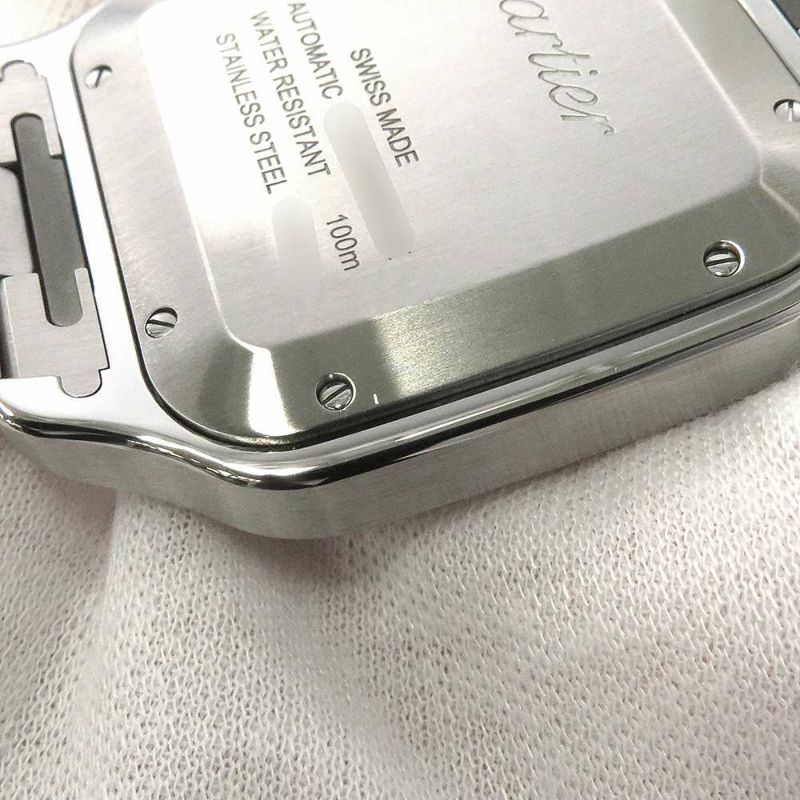 カルティエ サントス ドゥ カルティエ LM WSSA0030 Cartier 腕時計 ブルー文字盤