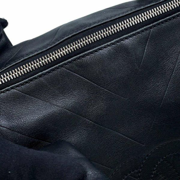 シャネル ハンドバッグ  ココマーク シェブロン A30899 CHANEL バッグ Vステッチ ミニボストンバッグ 黒