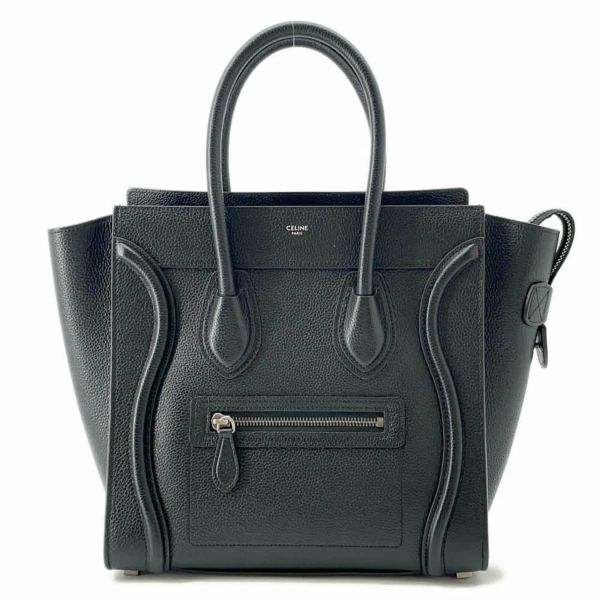 セリーヌ ハンドバッグ ラゲージ ショッパー マイクロ 189793 CELINE バッグ 黒