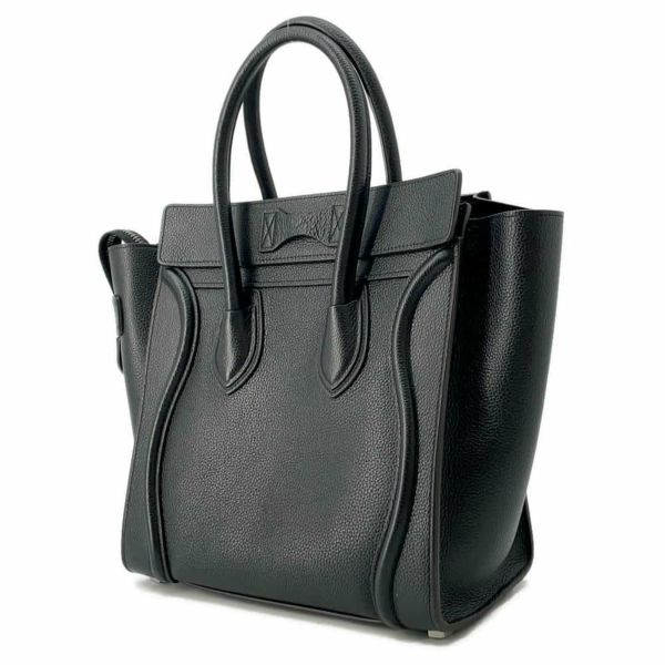 セリーヌ ハンドバッグ ラゲージ ショッパー マイクロ 189793 CELINE バッグ 黒