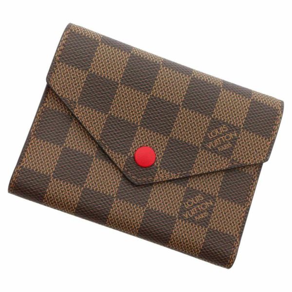 ルイヴィトン LOUIS VUITTON ダミエ  三つ折り財布