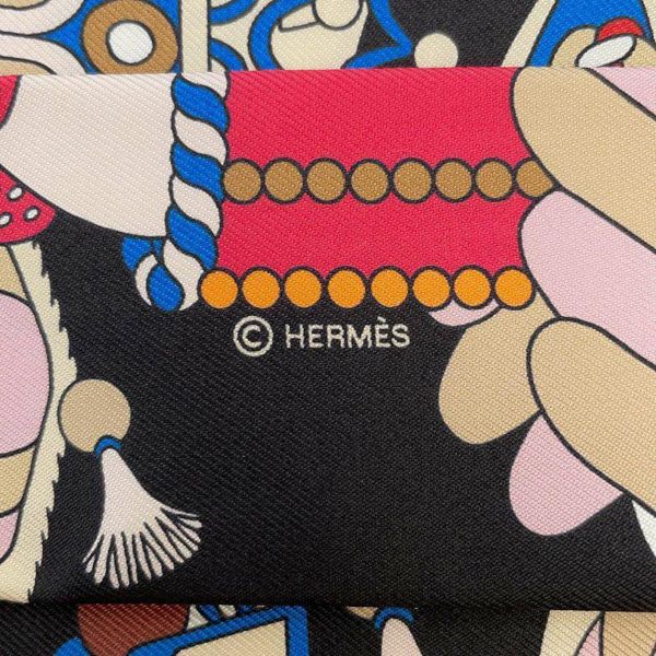 エルメス スカーフ ツイリー ラ パティスリー フランセーズ チャーム HERMES シルク 2023秋冬