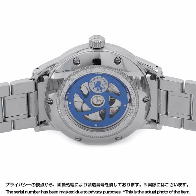 セイコー グランドセイコー キャリバー9S 25周年記念限定モデル 世界限定1700本 SEIKO 腕時計 スカイブルー文字盤