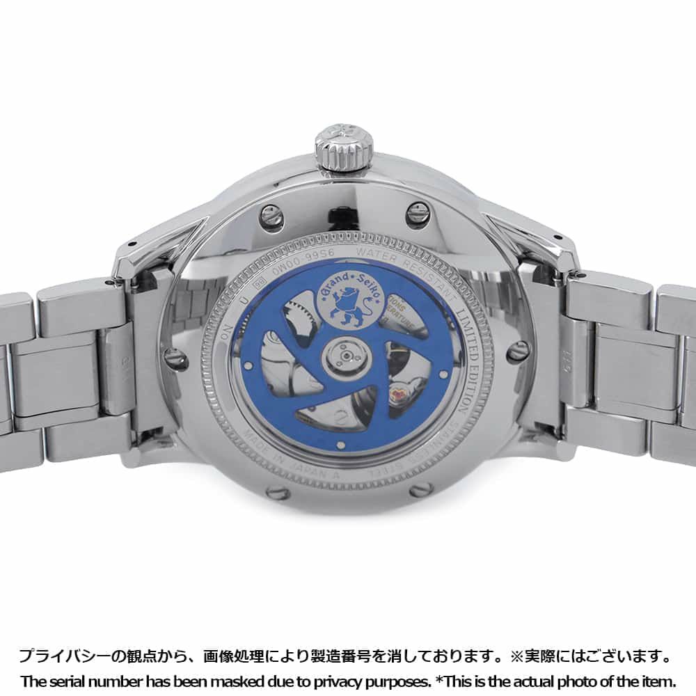 セイコー グランドセイコー キャリバー9S 25周年記念限定モデル 世界限定1700本 SEIKO 腕時計 スカイブルー文字盤