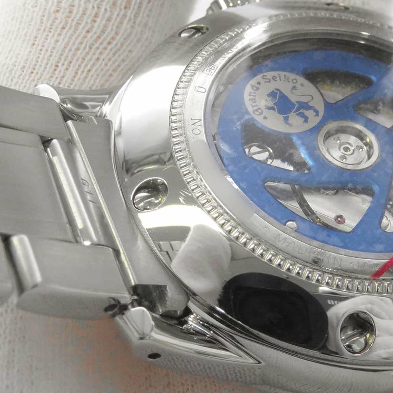 セイコー グランドセイコー キャリバー9S 25周年記念限定モデル 世界限定1700本 SEIKO 腕時計 スカイブルー文字盤