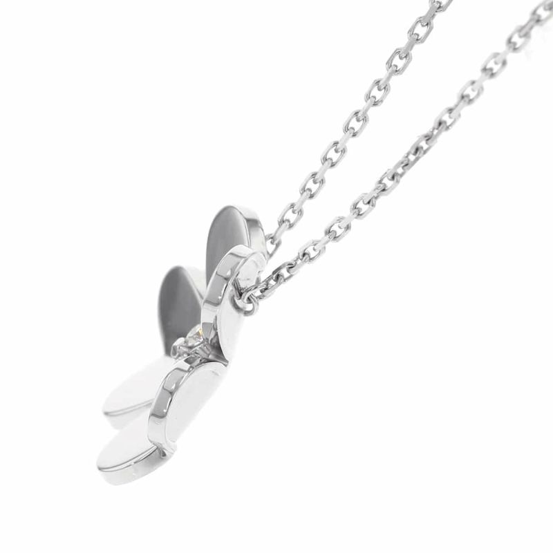 ヴァンクリーフ&アーペル ネックレス フリヴォル ペンダント ラージ ダイヤモンド 3P 0.16ct K18WGホワイトゴールド VCARD25300