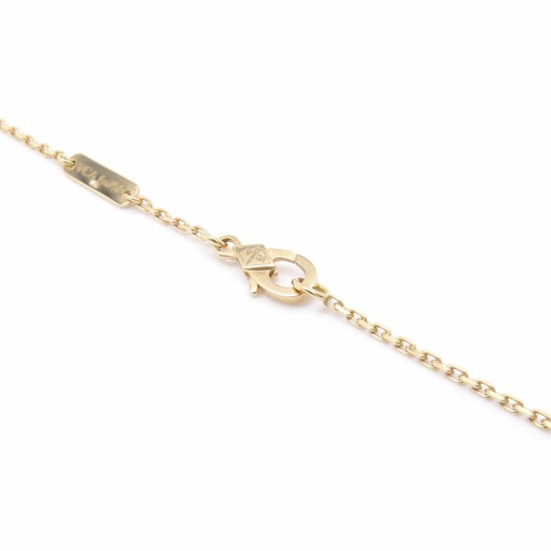 ヴァンクリーフ&アーペル ネックレス ヴィンテージ アルハンブラ ペンダント ギヨシェ K18YGイエローゴールド VCARP4KL00