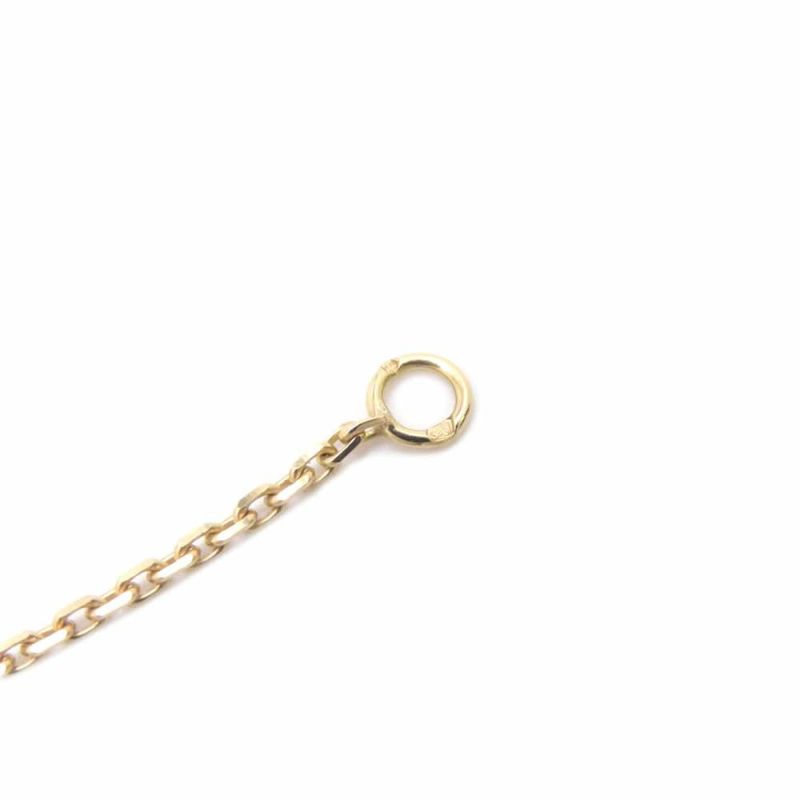 ヴァンクリーフ&アーペル ネックレス ヴィンテージ アルハンブラ ペンダント ギヨシェ K18YGイエローゴールド VCARP4KL00